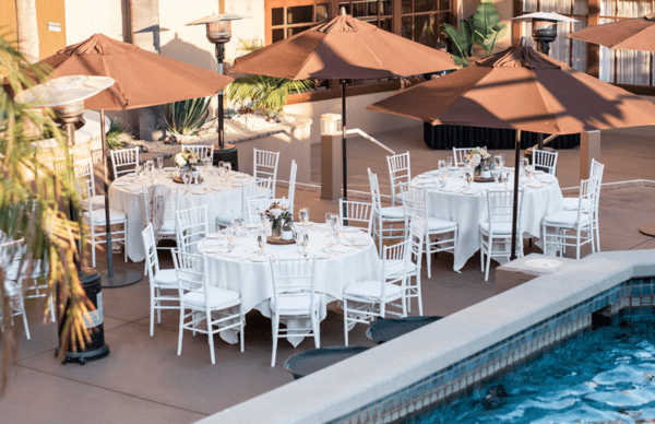 champagne-courtyard The Cliffs Hotel and Spa, Champagne Courtyard- Pismo Beach, California